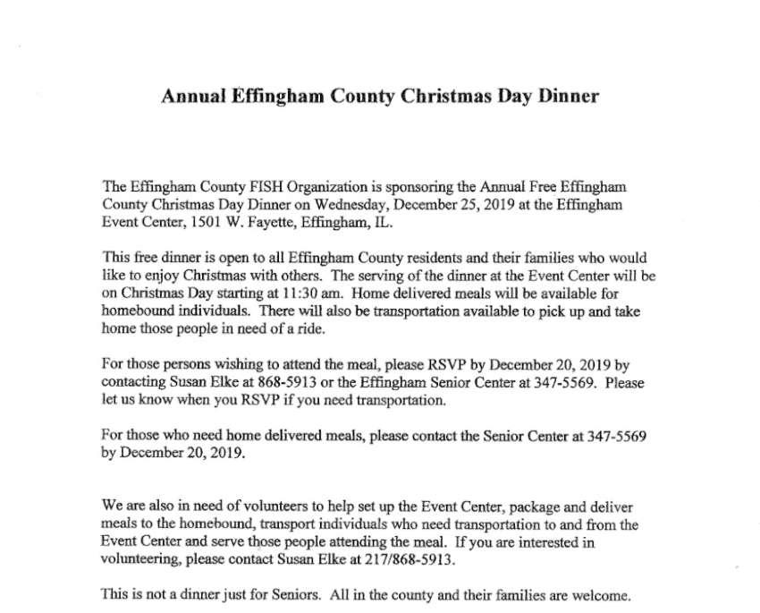 2019 Effingham Christmas Dinner 850
