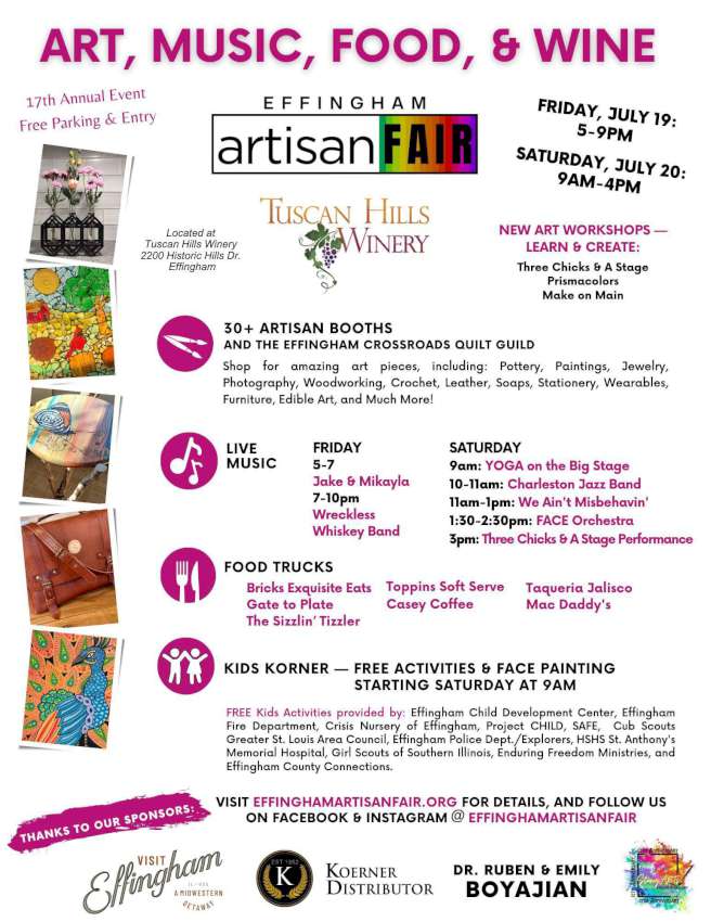 Artisan Fair 2024 Info 850