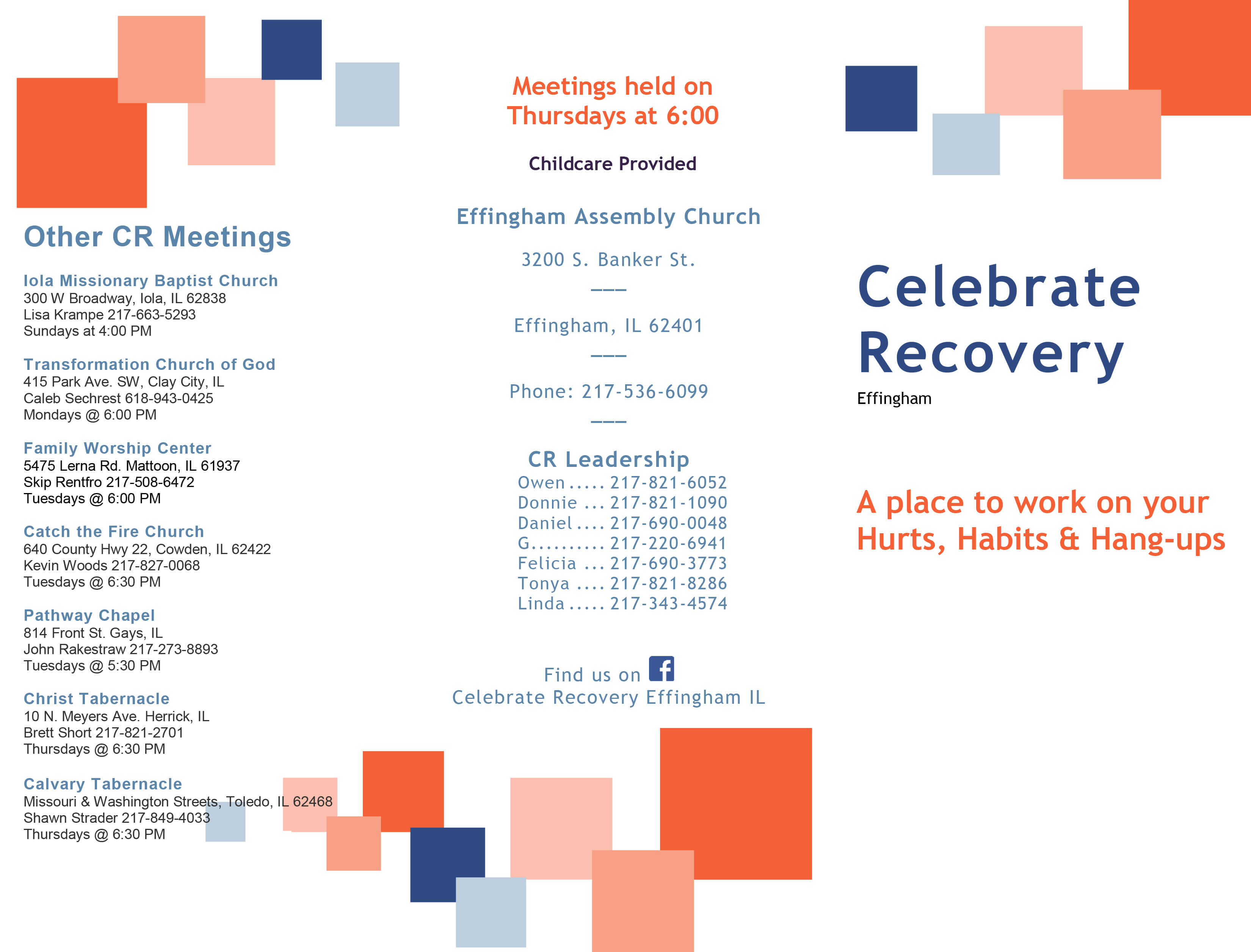 Celebrate Recovery 2019