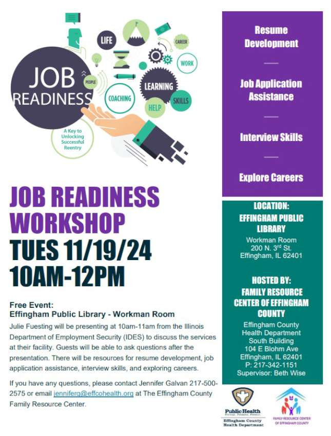 Job Readiness Workshop 850