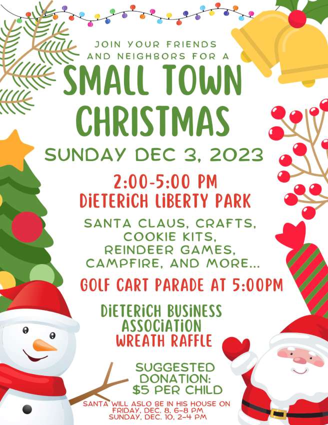 Small Town christmas 23 General flyer 850