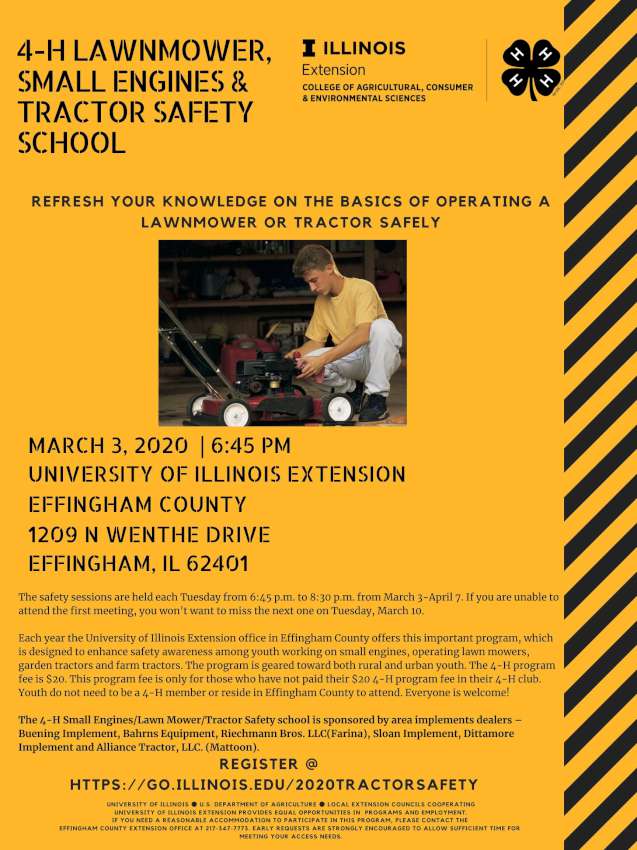 Tractor Safety School 850