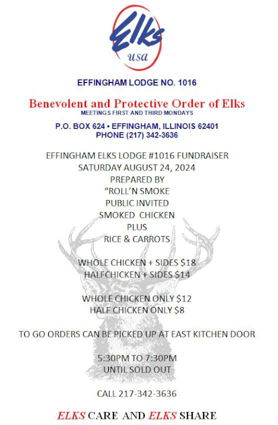 elks aug 2024 850