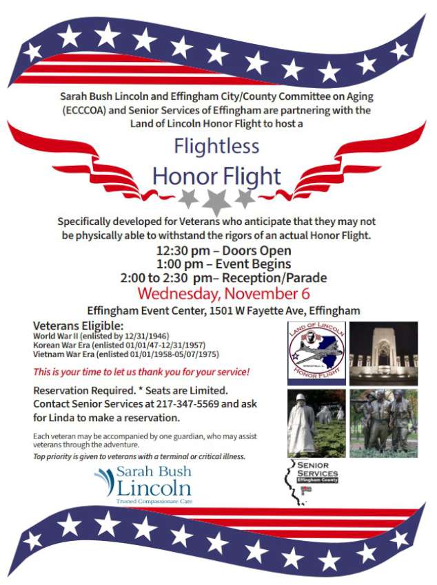 flightless honor flight 850