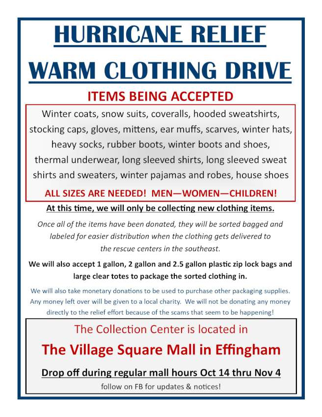 VSM Clothing Drive 850