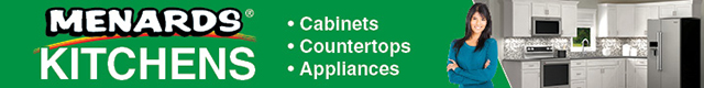 Menards Kitchens - cabinets, countertops, and appliances