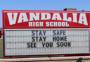 Vandalia high school COVID