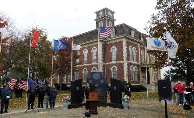 courthouse on veterans day 2019